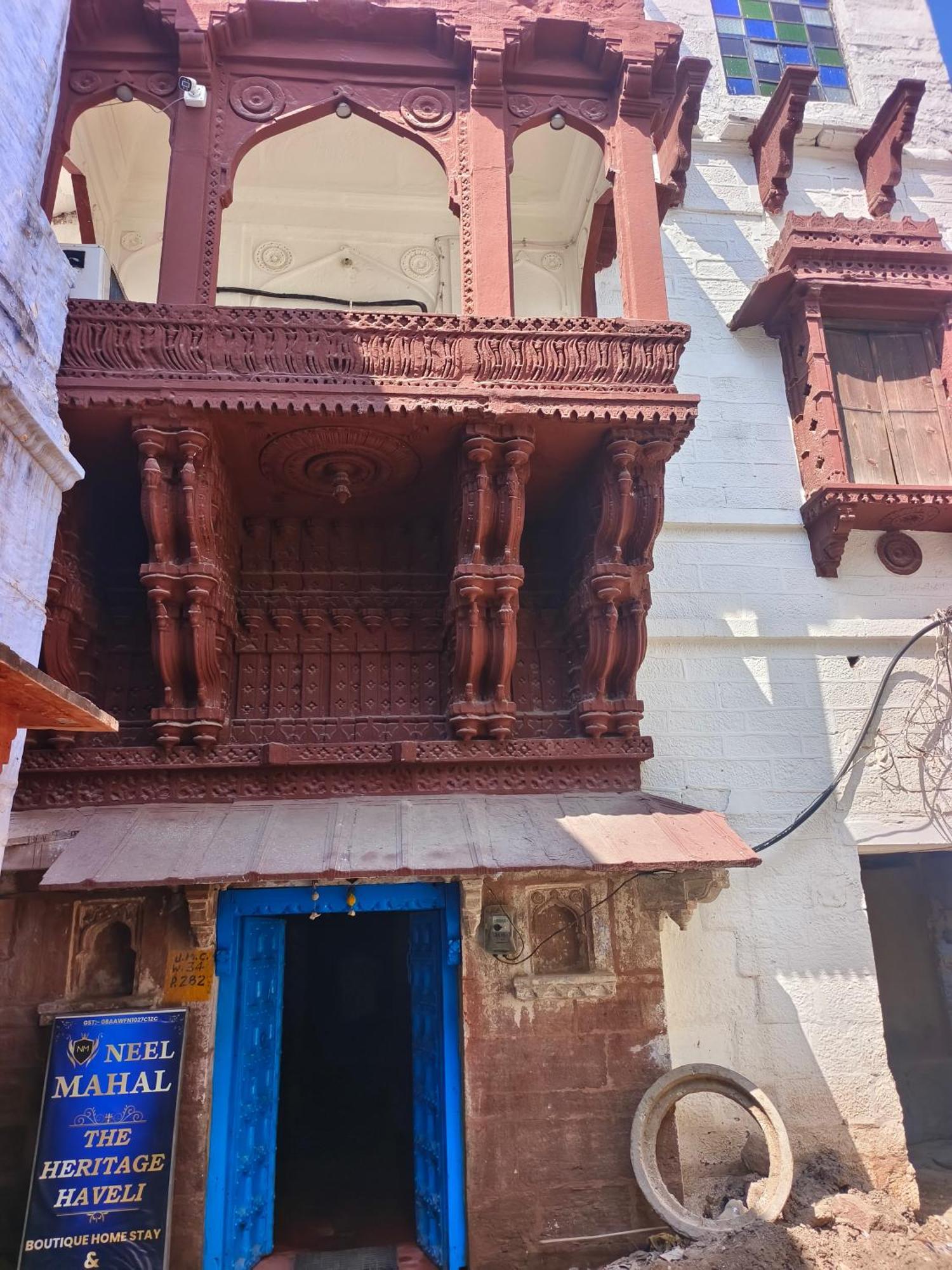 Neel Mahal The Heritage Haveli جودبور المظهر الخارجي الصورة
